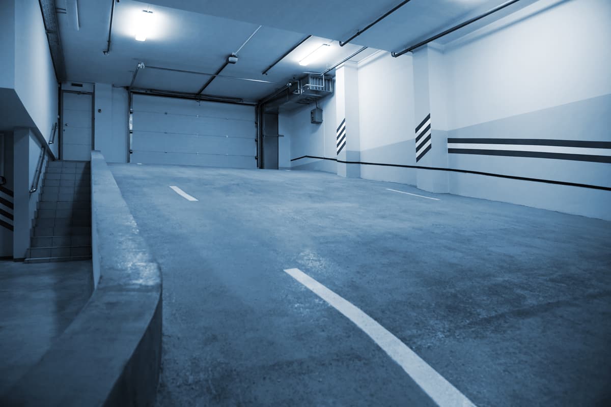 Limpieza de parking en Ferrol